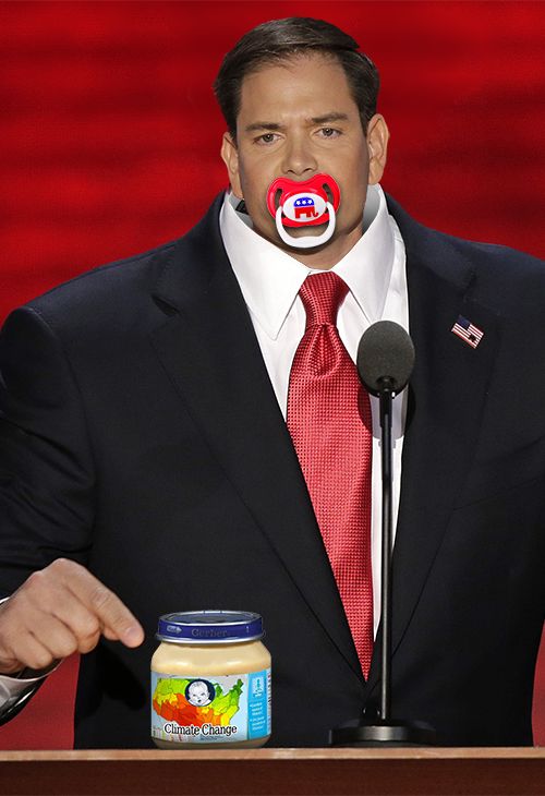 High Quality Little Marco Rubio Blank Meme Template